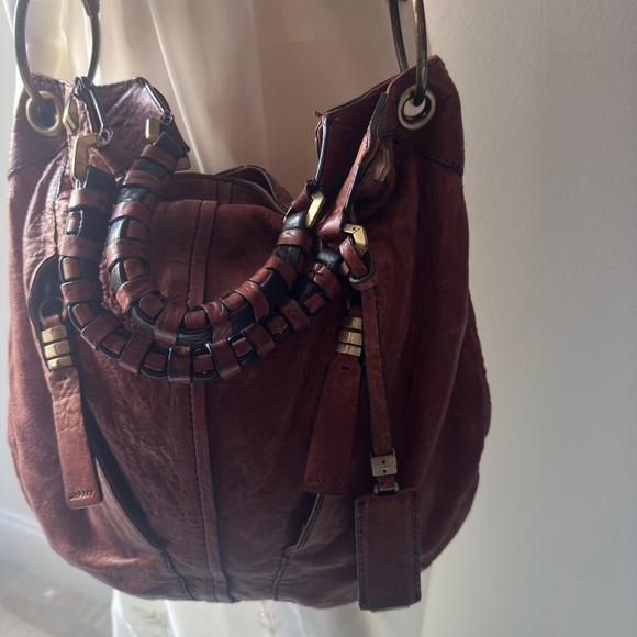 Dr. Yany Brown Leather Handbag - Picture 6 of 16